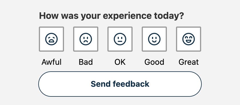 The frontend UI for the solution